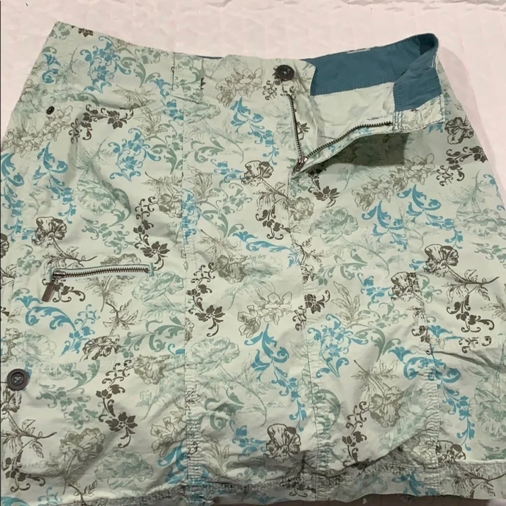 Eddie Bauer Skirt 10 Floral